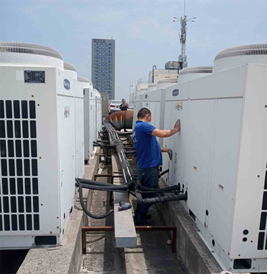 霍山中央空调制热和不制冷系统维修方法